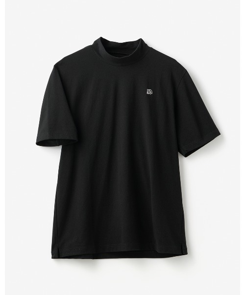 DoCLASSE（ ドゥクラッセ）の「吸汗速乾ゴルフモック半袖（Tシャツ/カットソー・メンズ・ライトグレー/ホワイト/ブラック/ネイビー/グリーン/ブルー・L/M/LL/3L/S）」の2枚目の写真