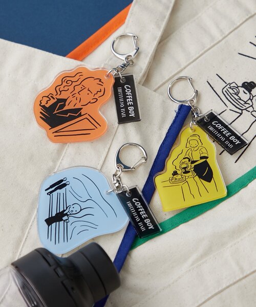 BIRTHDAY BAR(バースデイバー)の「【COFFEE BOY×BIRTHDAY BAR】アクリルキーホルダー(キーホルダー・レディース・イエロー/オレンジ/ブルー・0)」の5枚目の写真