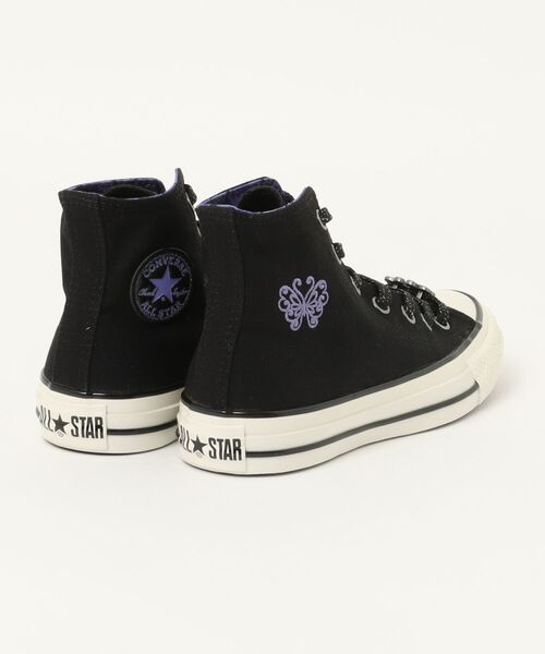 CONVERSE(コンバース)の「【CONVERSE】コンバース ALL STAR AGED HI / ANNA SUI(オールスター エイジド HI / アナスイ)(スニーカー・レディース・ブラック×パープル・4/4.5/5/5.5)」の2枚目の写真