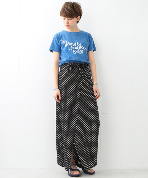 Ray BEAMS（レイビームス）の「MINKPINK / ベルト ラップ スカート（スカート・レディース・ブラック・ONE SIZE）」の9枚目の写真