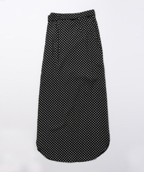 Ray BEAMS（レイビームス）の「MINKPINK / ベルト ラップ スカート（スカート・レディース・ブラック・ONE SIZE）」の5枚目の写真