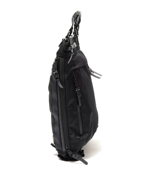 AS2OV（アッソブ）の「【AS2OV/アッソブ】 CORDURADOBBY 305D 3WAY HELMET BAG（ショルダーバッグ・メンズ・カーキ/ブラック・FREE）」の6枚目の写真