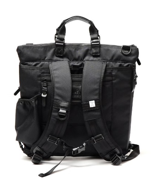 AS2OV（アッソブ）の「【AS2OV/アッソブ】 CORDURADOBBY 305D 3WAY HELMET BAG（ショルダーバッグ・メンズ・カーキ/ブラック・FREE）」の8枚目の写真
