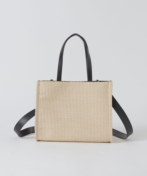 BLUE LABEL CRESTBRIDGE(ブルーレーベルクレストブリッジ)の「リボンかごバッグ(ショルダーバッグ・レディース・ブラウン/ライトベージュ/ベージュ系その他4・FREE)」の6枚目の写真