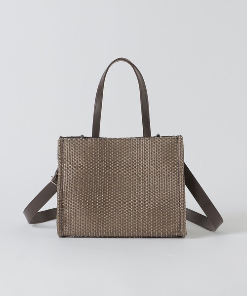 BLUE LABEL CRESTBRIDGE(ブルーレーベルクレストブリッジ)の「リボンかごバッグ(ショルダーバッグ・レディース・ブラウン/ライトベージュ/ベージュ系その他4・FREE)」の16枚目の写真