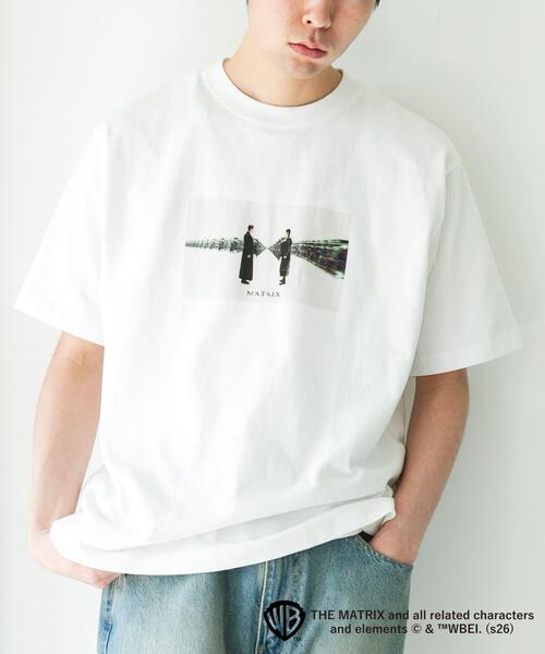URBAN RESEARCH DOORS(アーバンリサーチドアーズ)の「THE MATRIX SHORT-SLEEVE T-SHIRTS(Tシャツ/カットソー・メンズ・ホワイト・LARGE/MEDIUM)」の2枚目の写真