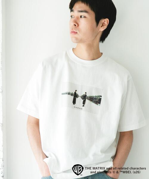 URBAN RESEARCH DOORS(アーバンリサーチドアーズ)の「THE MATRIX SHORT-SLEEVE T-SHIRTS(Tシャツ/カットソー・メンズ・ホワイト・LARGE/MEDIUM)」の3枚目の写真