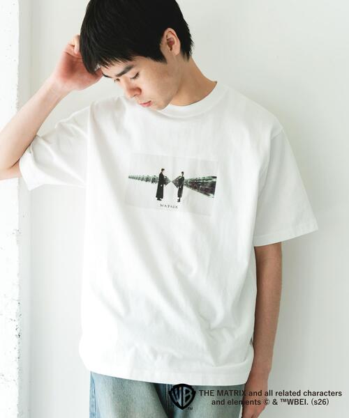 URBAN RESEARCH DOORS(アーバンリサーチドアーズ)の「THE MATRIX SHORT-SLEEVE T-SHIRTS(Tシャツ/カットソー・メンズ・ホワイト・LARGE/MEDIUM)」の5枚目の写真