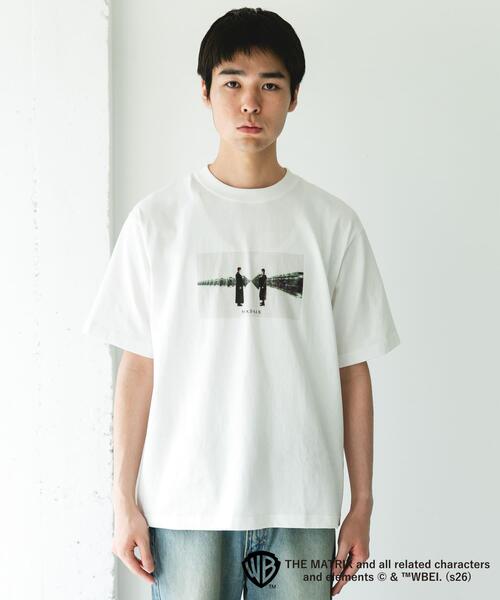URBAN RESEARCH DOORS(アーバンリサーチドアーズ)の「THE MATRIX SHORT-SLEEVE T-SHIRTS(Tシャツ/カットソー・メンズ・ホワイト・LARGE/MEDIUM)」の8枚目の写真