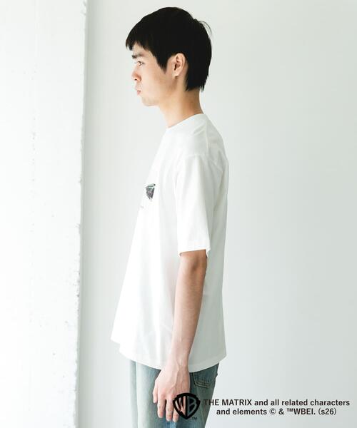 URBAN RESEARCH DOORS(アーバンリサーチドアーズ)の「THE MATRIX SHORT-SLEEVE T-SHIRTS(Tシャツ/カットソー・メンズ・ホワイト・LARGE/MEDIUM)」の9枚目の写真