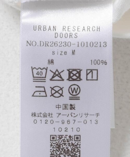 URBAN RESEARCH DOORS(アーバンリサーチドアーズ)の「THE MATRIX SHORT-SLEEVE T-SHIRTS(Tシャツ/カットソー・メンズ・ホワイト・LARGE/MEDIUM)」の16枚目の写真