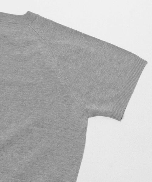 FORK&SPOON（フォークアンドスプーン）の「FORK&SPOON　ラグランスリーブニットTシャツ（ニット/セーター・レディース・ブラック/ブルー/グレー・1）」の19枚目の写真