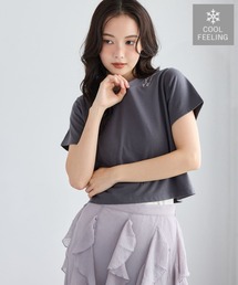 mysty woman | 【接触冷感】アソートミニロゴT半袖　1046997(Tシャツ/カットソー)