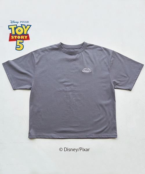 archives(アルシーヴ)の「【TOY STORY】ジェシー&ブルズアイ/プリントTチャコール(Tシャツ/カットソー・レディース・チャコールグレー・MEDIUM)」の2枚目の写真