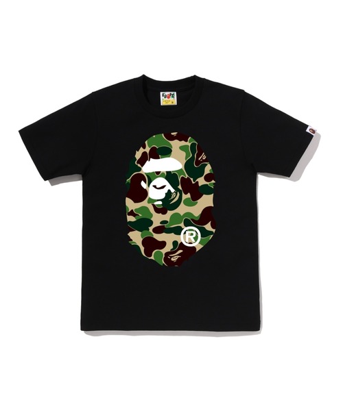 A BATHING APE（アベイシングエイプ）の「ABC CAMO BIG APE HEAD TEE（Tシャツ/カットソー・レディース・ブラック×ブルー/ホワイト×グリーン/ブラック×ピンク/ブラック×グリーン/ホワイト×ピンク/ホワイト×ブルー・MEDIUM/SMALL/X-SMALL）」の5枚目の写真
