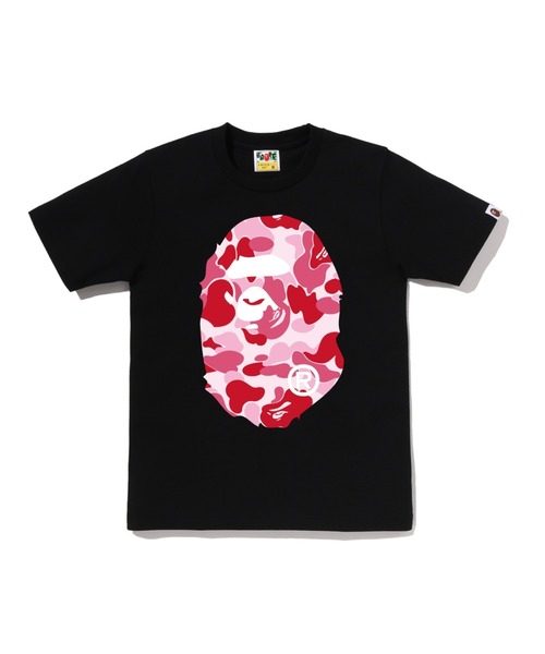 A BATHING APE（アベイシングエイプ）の「ABC CAMO BIG APE HEAD TEE（Tシャツ/カットソー・レディース・ブラック×ブルー/ホワイト×グリーン/ブラック×ピンク/ブラック×グリーン/ホワイト×ピンク/ホワイト×ブルー・MEDIUM/SMALL/X-SMALL）」の6枚目の写真