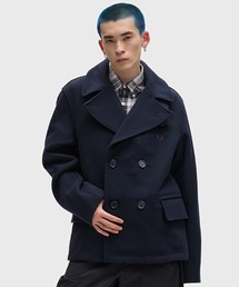 FRED PERRY（フレッドペリー）の「【先行予約受付中】Cropped Wool Peacoat／クロップドウールピーコート（ダウンジャケット/コート）」