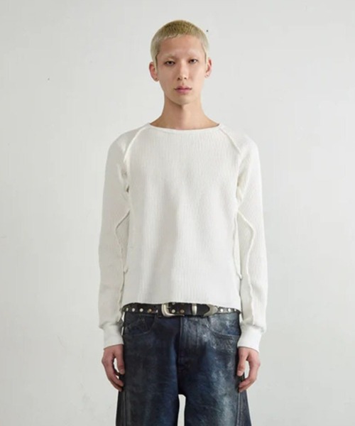 NVRFRGT Waffle Thermal Long Sleeve サイズ3 WAFFLE THERMAL LONG SLEEVE T-SHIRT（Tシャツ/カットソー）｜NVRFRGT