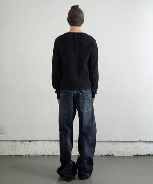 NVRFRGT(ネヴァーフォーゲット)の「WAFFLE THERMAL LONG SLEEVE T-SHIRT(Tシャツ/カットソー・メンズ・ブラック/ホワイト/グレー・2/1/3)」の14枚目の写真