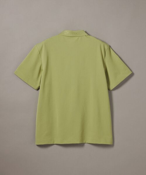 Calvin Klein(カルバン・クライン)の「ポロシャツ - ピケスナップボタンポロシャツ(ポロシャツ・メンズ・ダークオリーブ・L/M)」の6枚目の写真