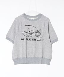 THE SHINZONE（ザ　シンゾーン）の「PEANUTS HALF SLEEVE SWEATSHIRT 26MMSCU17（Tシャツ/カットソー）」