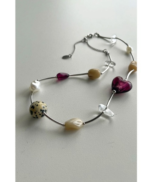 marjour(マージュール)の「MULTI CHARM NECKLACE(ネックレス・レディース・ワイン・FREE)」の2枚目の写真