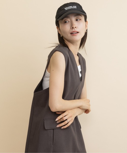 lodie(ロディ)の「カットジャージ・セミタイトワンピース(ワンピース・レディース・チャコールグレー/ブラック/モカ・FREE)」の17枚目の写真
