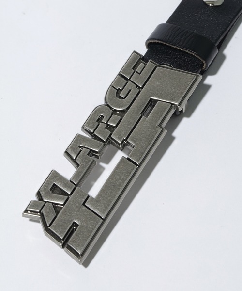 XLARGE（エクストララージ）の「XLARGE LA METAL BUCKLE BELT（ベルト・メンズ・ブラック/インディゴブルー・ONE SIZE）」の4枚目の写真
