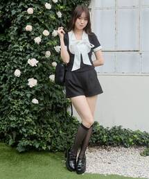 MAJESTIC LEGON | キラキラハイウエストショートパンツ(その他パンツ)