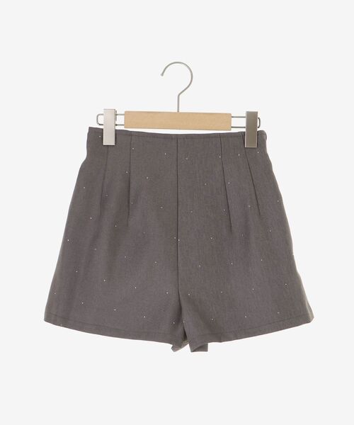 MAJESTIC LEGON（マジェスティックレゴン）の「キラキラハイウエストショートパンツ（その他パンツ・レディース・グレー/ブラック・MEDIUM）」の15枚目の写真