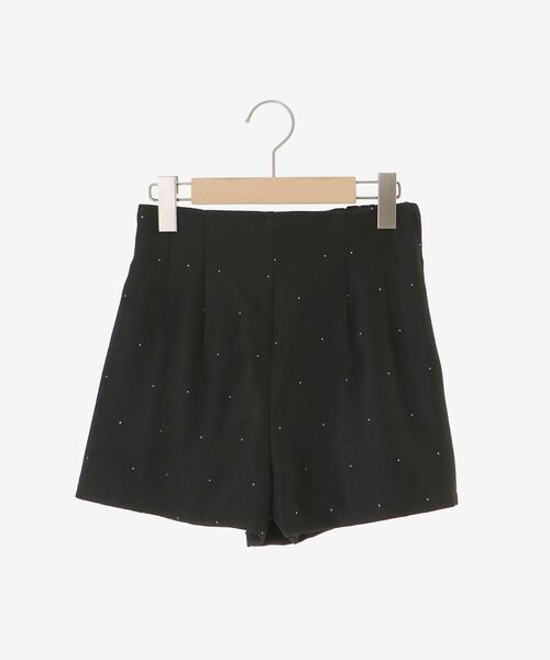 MAJESTIC LEGON（マジェスティックレゴン）の「キラキラハイウエストショートパンツ（その他パンツ・レディース・グレー/ブラック・MEDIUM）」の16枚目の写真