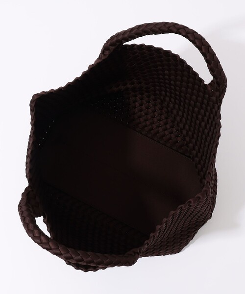 NAGHEDI（ナゲディ）の「NAGHEDI St Barths Medium Tote（トートバッグ・レディース・ダークブラウン/ブラック/ライトベージュ/カーキ・FREE）」の18枚目の写真