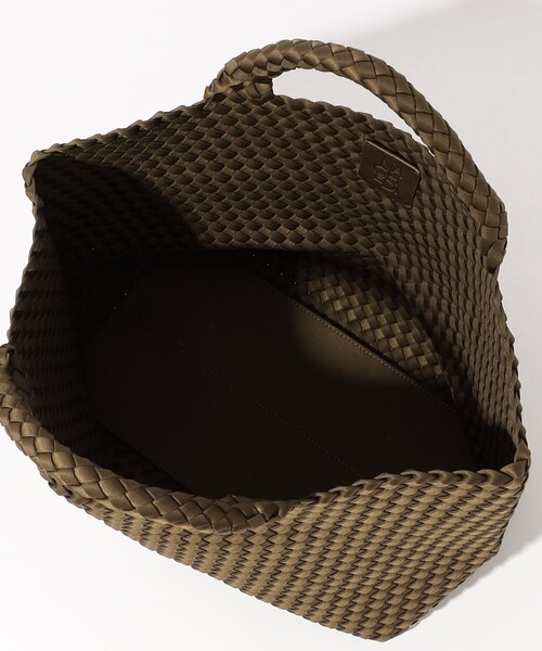 NAGHEDI（ナゲディ）の「NAGHEDI St Barths Medium Tote（トートバッグ・レディース・ダークブラウン/ブラック/ライトベージュ/カーキ・FREE）」の20枚目の写真