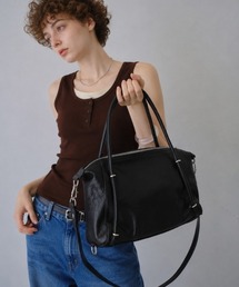 スクエアミニボストンバッグ
