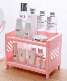Made in I（メイドインアイ）の「コンパクトプラスチック収納ラック（掛け時計）」