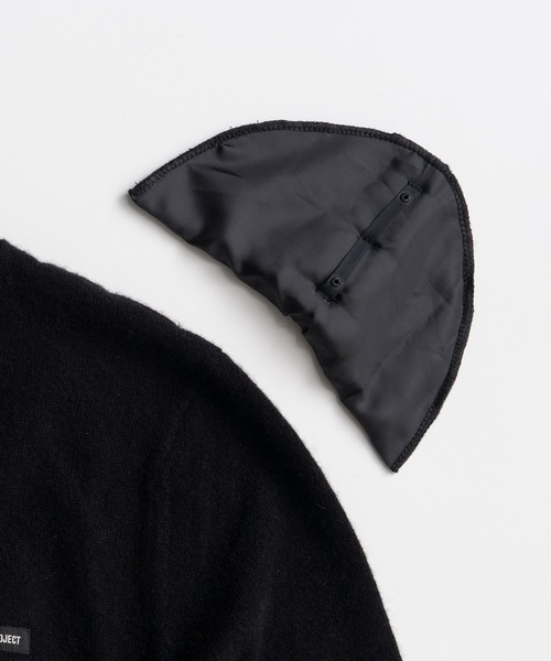 PRANK PROJECT(プランクプロジェクト)の「【2026Autumn Pre-Order】ヤクブレンドVネックレイヤードニットカーデ / Yak Blend V-Neck Layered Knit Cardigan(カーディガン/ボレロ・レディース・ブラウン/ブラック/チャコールグレー・FREE)」の20枚目の写真