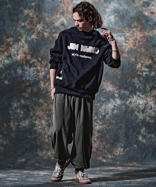Jih Nunc(ジーヌンク)の「mp15262-フリースワイドバルーンリブパンツ(JIH-R1230)(その他パンツ・メンズ・キャメル/グレー/ブラック・S/L/M)」の18枚目の写真