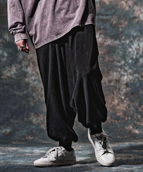 Jih Nunc(ジーヌンク)の「mp15262-フリースワイドバルーンリブパンツ(JIH-R1230)(その他パンツ・メンズ・キャメル/グレー/ブラック・S/L/M)」の21枚目の写真