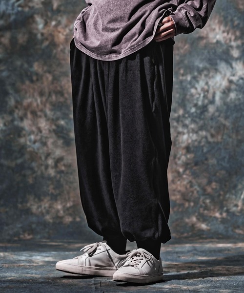 Jih Nunc(ジーヌンク)の「mp15262-フリースワイドバルーンリブパンツ(JIH-R1230)(その他パンツ・メンズ・キャメル/グレー/ブラック・S/L/M)」の22枚目の写真