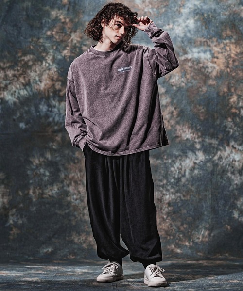 Jih Nunc(ジーヌンク)の「mp15262-フリースワイドバルーンリブパンツ(JIH-R1230)(その他パンツ・メンズ・キャメル/グレー/ブラック・S/L/M)」の11枚目の写真