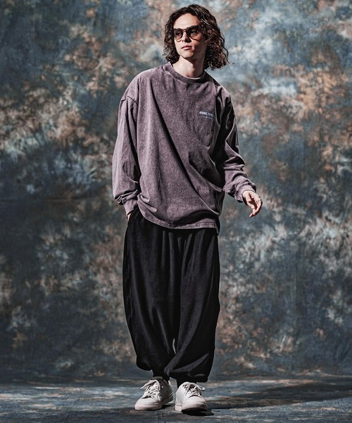Jih Nunc(ジーヌンク)の「mp15262-フリースワイドバルーンリブパンツ(JIH-R1230)(その他パンツ・メンズ・キャメル/グレー/ブラック・S/L/M)」の12枚目の写真