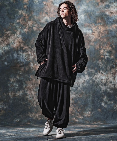 Jih Nunc(ジーヌンク)の「mp15262-フリースワイドバルーンリブパンツ(JIH-R1230)(その他パンツ・メンズ・キャメル/グレー/ブラック・S/L/M)」の13枚目の写真