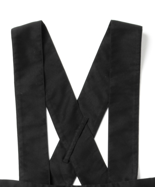 BEAMS BOY（ビームスボーイ）の「BEAMS BOY / モールスキン サスペンダー プリーツ（スカート・レディース・ブラック/ベージュ・ONE SIZE）」の19枚目の写真