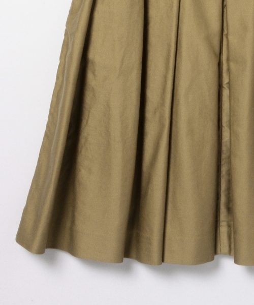 BEAMS BOY（ビームスボーイ）の「BEAMS BOY / モールスキン サスペンダー プリーツ（スカート・レディース・ブラック/ベージュ・ONE SIZE）」の20枚目の写真