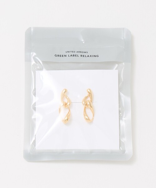 green label relaxing(グリーンレーベルリラクシング)の「チェーンスウィング ピアス(ピアス(両耳用)・レディース・シルバー/ゴールド・FREE)」の10枚目の写真