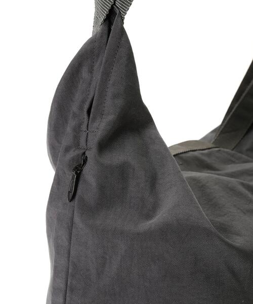SLOW(スロウ)の「SLOW(スロウ)packer 2way shoulder bag L(ショルダーバッグ・メンズ・ブラック/グレー・F)」の7枚目の写真