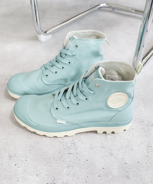 PALLADIUM（パラディウム）の「PAMPA DUO CHROME ハイカットキャンバススニーカー（スニーカー・メンズ・ブルー/レッド/グリーン・23.5cm/23cm/24.5cm/24cm/25cm/27cm/28cm/22.5cm/25.5cm/26.5cm/26cm/27.5cm）」の19枚目の写真