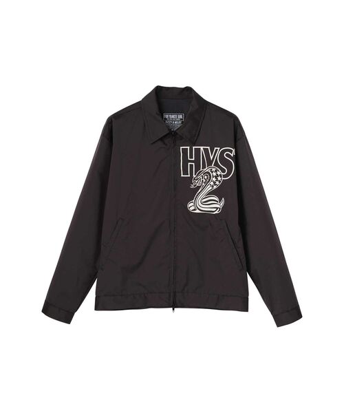 HYSTERIC GLAMOUR(ヒステリックグラマー)の「GARAGE DAYS ユーティリティジャケット(ブルゾン・メンズ・ブルー/ブラック・X-LARGE/LARGE/MEDIUM/SMALL)」の2枚目の写真