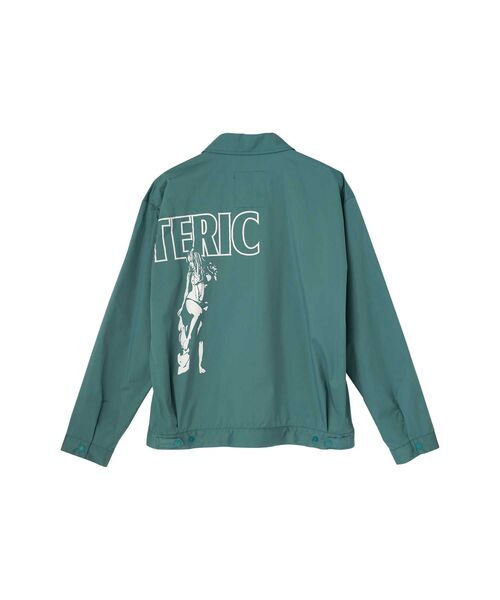 HYSTERIC GLAMOUR(ヒステリックグラマー)の「GARAGE DAYS ユーティリティジャケット(ブルゾン・メンズ・ブルー/ブラック・X-LARGE/LARGE/MEDIUM/SMALL)」の3枚目の写真