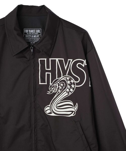 HYSTERIC GLAMOUR(ヒステリックグラマー)の「GARAGE DAYS ユーティリティジャケット(ブルゾン・メンズ・ブルー/ブラック・X-LARGE/LARGE/MEDIUM/SMALL)」の7枚目の写真
